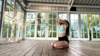 Yoga Flow to "Hunger" by Florence + The Machine - Cover by Cha Wilde on Gili Air, Indonesia #6