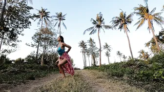 Yoga Flow with the Palm Trees in Amed, Bali #10