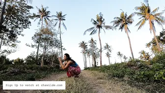 Yoga Flow with the Palm Trees in Amed, Bali #5