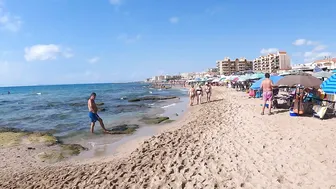 Badalona Beach - Barcelona Spain - Beach Walk - August - Spain Beach - World Cities 4K №3 #10