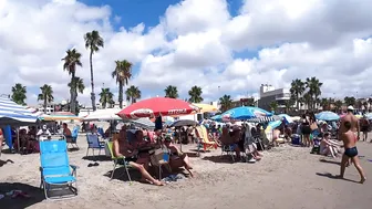 Badalona Beach - Barcelona Spain - Beach Walk - August - Spain Beach - World Cities 4K №3 #3