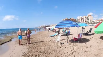 Badalona Beach - Barcelona Spain - Beach Walk - August - Spain Beach - World Cities 4K №3 #4