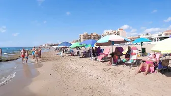 Badalona Beach - Barcelona Spain - Beach Walk - August - Spain Beach - World Cities 4K №3 #7