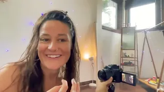 “Warmth to Winter" Singalong Painting Party on Livestream in my New Art Studio in Bali #1