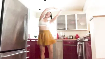 We Can Dance at Any Moment: Ballerina Vibes "Cruella" Dance Party in the Kitchen While Making Tea #2