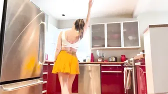 We Can Dance at Any Moment: Ballerina Vibes "Cruella" Dance Party in the Kitchen While Making Tea #3