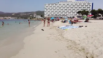 Badalona Beach - Barcelona Spain - Beach Walk - August - Spain Beach - World Cities 4K №4 #10