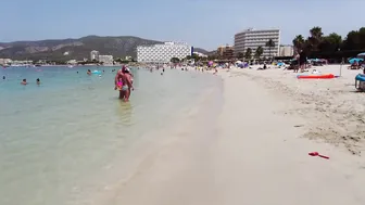 Badalona Beach - Barcelona Spain - Beach Walk - August - Spain Beach - World Cities 4K №4 #6