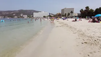 Badalona Beach - Barcelona Spain - Beach Walk - August - Spain Beach - World Cities 4K №4 #7