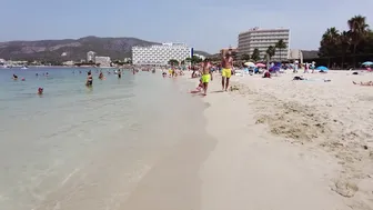 Badalona Beach - Barcelona Spain - Beach Walk - August - Spain Beach - World Cities 4K №4 #9