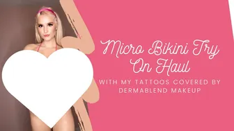 Inked to Bare: My Tattoos VS Micro Bikini Try On Haul