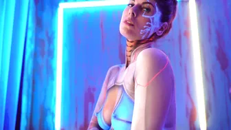 Shadia CyberPunk Body Painting #10