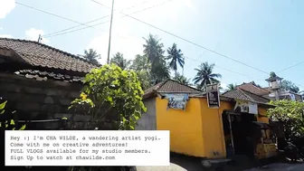 Car Ride from Ubud to Amed through beautiful scenery in Bali - Nomadic Artist Vlog #4