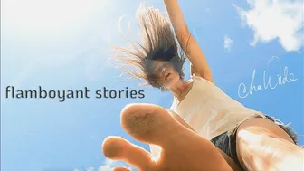 "Flamboyant Stories" MUSIC VIDEO - Hawaii Cactus Garden Giantess Dance Party with Cha Wilde