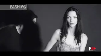 LA PERLA Campaign Backstage Fall 2014 with Mariacarla Boscono