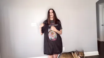 Transparent Hippy Shirt Try On!! #3