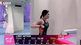 Libby Mitson - 10m Platform Diving Preliminary #3