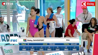 Bailey Davenport (South Africa) - 1m Springboard Women Diving #5