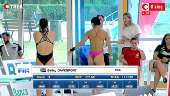 Bailey Davenport (South Africa) - 1m Springboard Women Diving #7