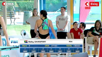 Bailey Davenport (South Africa) - 1m Springboard Women Diving #9