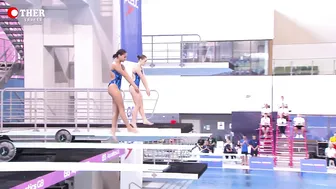 Tilly Brown & Maya Kutty - 3m Sync Diving 2024 #9