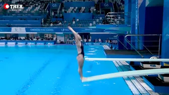 Nina Janmyr (Sweden) | 1m Springboard Diving | Semi-Finals | Chengdu #2