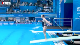 Nina Janmyr (Sweden) | 1m Springboard Diving | Semi-Finals | Chengdu #6