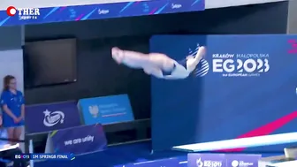 Kaja SKRZEK - 1m Springboard Divig Final Highlights #10