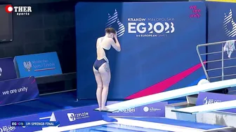 Kaja SKRZEK - 1m Springboard Divig Final Highlights #5