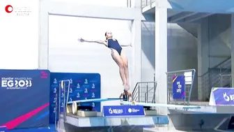 Kaja SKRZEK - 1m Springboard Divig Final Highlights #8