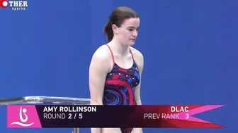 Amy Rollinson - Women's 1m Springboard Diving: Preliminary | Diving Championships #3