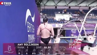 Amy Rollinson - Women's 1m Springboard Diving: Preliminary | Diving Championships #5