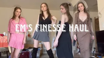 em’s outrageous outfits try-on haul | featuring fits from FINESSE US studios | xoxoxo @the_ilybabe