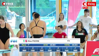 Elisa Pizzini (Italy) - 1m Springboard Women Diving #4