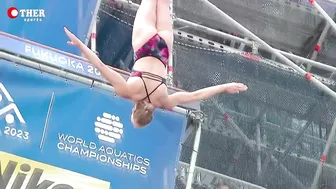 Women’s 20m Platform Diving - Round 1 #9