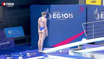 Caroline KUPKA - 1m Springboard Divig Final Highlights #6