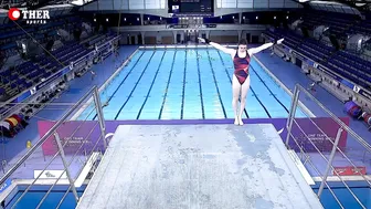 This is my favorite dive that she does, Andrea Sirieix - 10m Platform Diving Preliminary #10