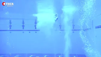 This is my favorite dive that she does, Andrea Sirieix - 10m Platform Diving Preliminary #2