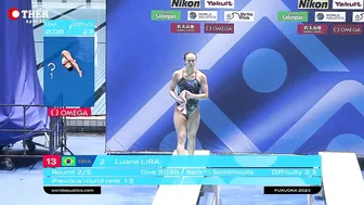 Luana Lira (Brasil) | 1m Springboard Diving #3