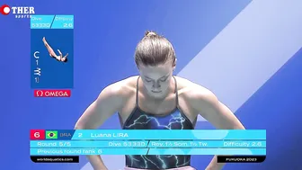 Luana Lira (Brasil) | 1m Springboard Diving #9