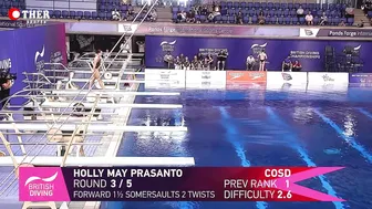 Holly May - 1m Springboard Diving: Preliminary | Women's Diving Championships #7