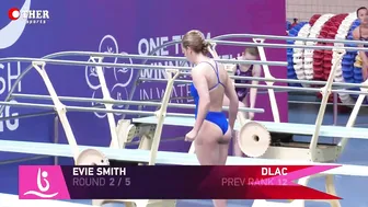 Evie Smith - Women's 1m Springboard Diving: Preliminary | Diving Championships #2