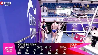 Katie Burton - 1m Springboard Diving: Preliminary | Women's Diving Championships #3