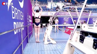 Katie Burton - 1m Springboard Diving: Preliminary | Women's Diving Championships #7