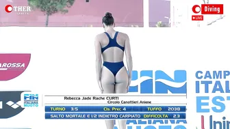 Rebecca Curti - 1m Springboard Diving | Women's Diving Summer Championship #5