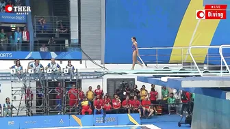 Women's Diving 2024 | Daniela Zapata - 3m Springboard Diving #6