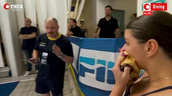 Emilia Nilsson (Sweden) - 3m Springboard Diving | Indoor Tour #3