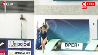 Emilia Nilsson (Sweden) - 3m Springboard Diving | Indoor Tour #6