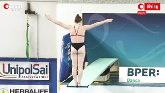 Elettra Neroni - 3m Springboard Diving | Indoor Tour #10