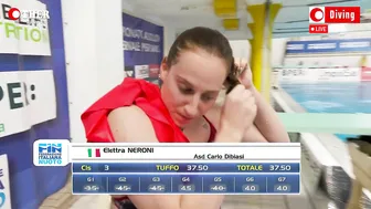 Elettra Neroni - 3m Springboard Diving | Indoor Tour #3